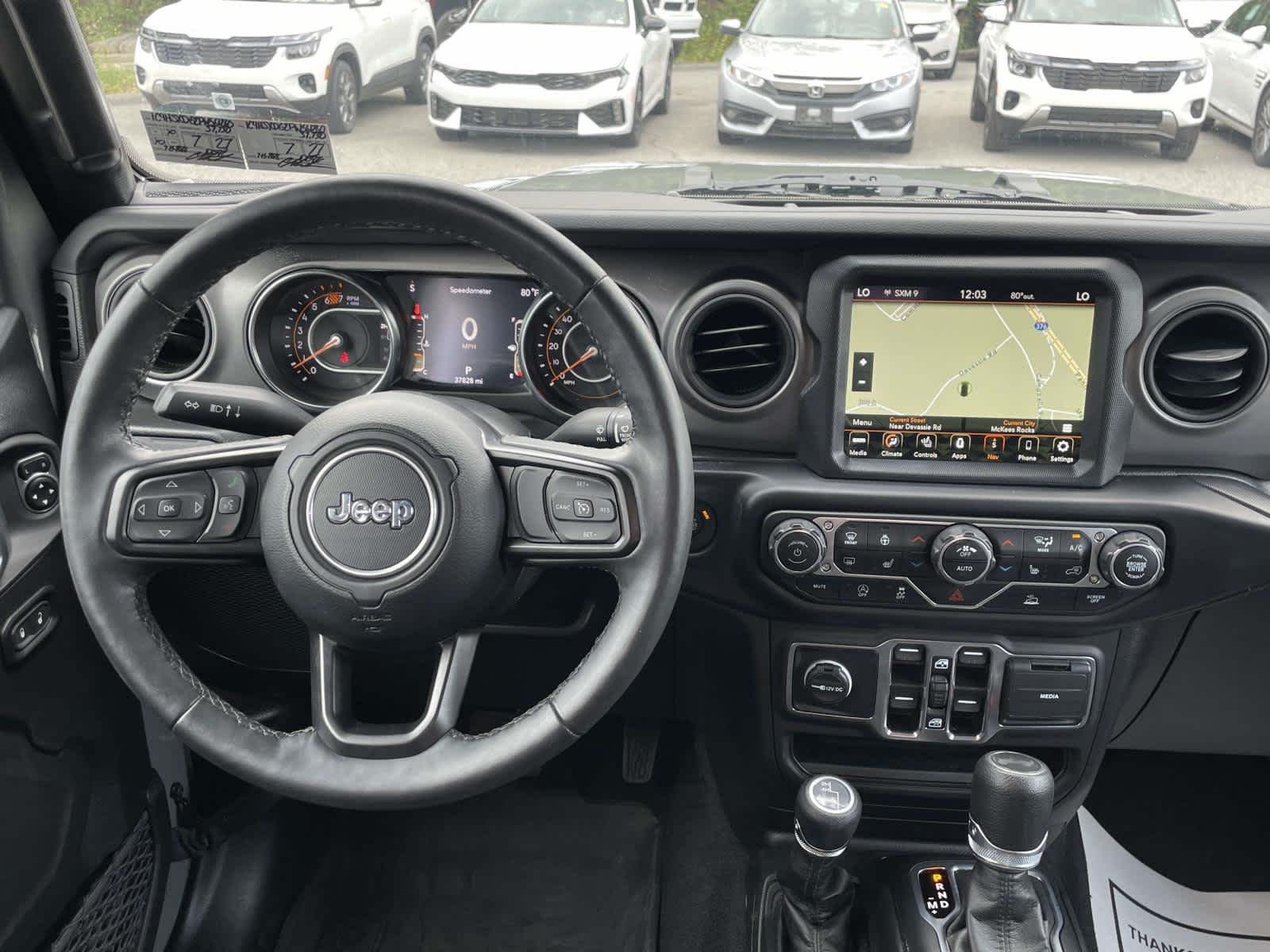 Used 2023 Sting-Gray Clearcoat Jeep Willys image 2