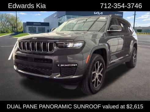 Used 2023 Gray Jeep Limited image 1