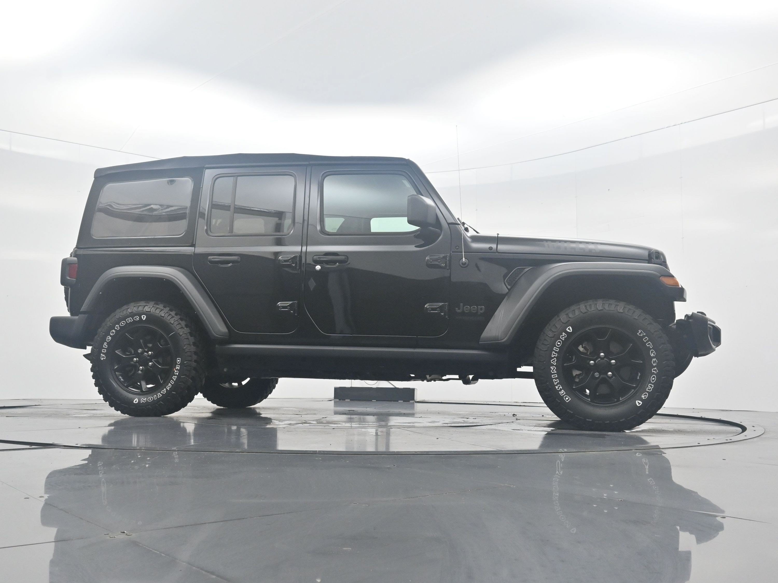 Used 2022 Black Clearcoat Jeep Unlimited Willys image 28