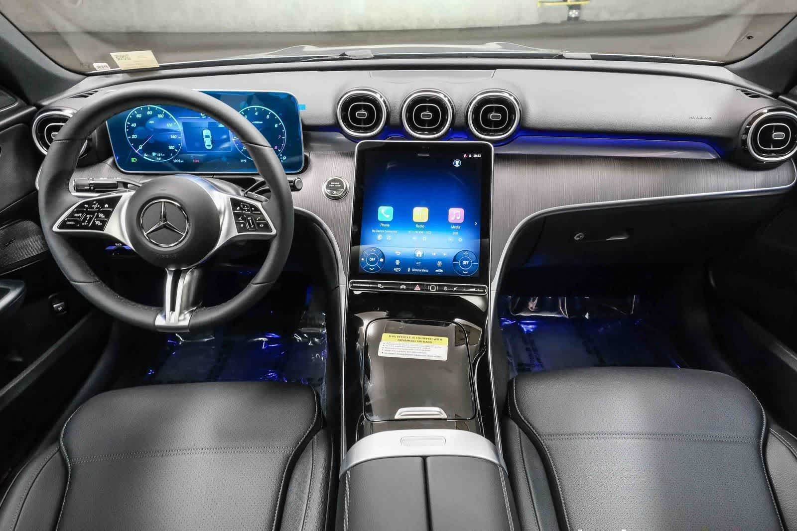 New 2026 Selenite Grey Metallic Mercedes-Benz C 300 image 15