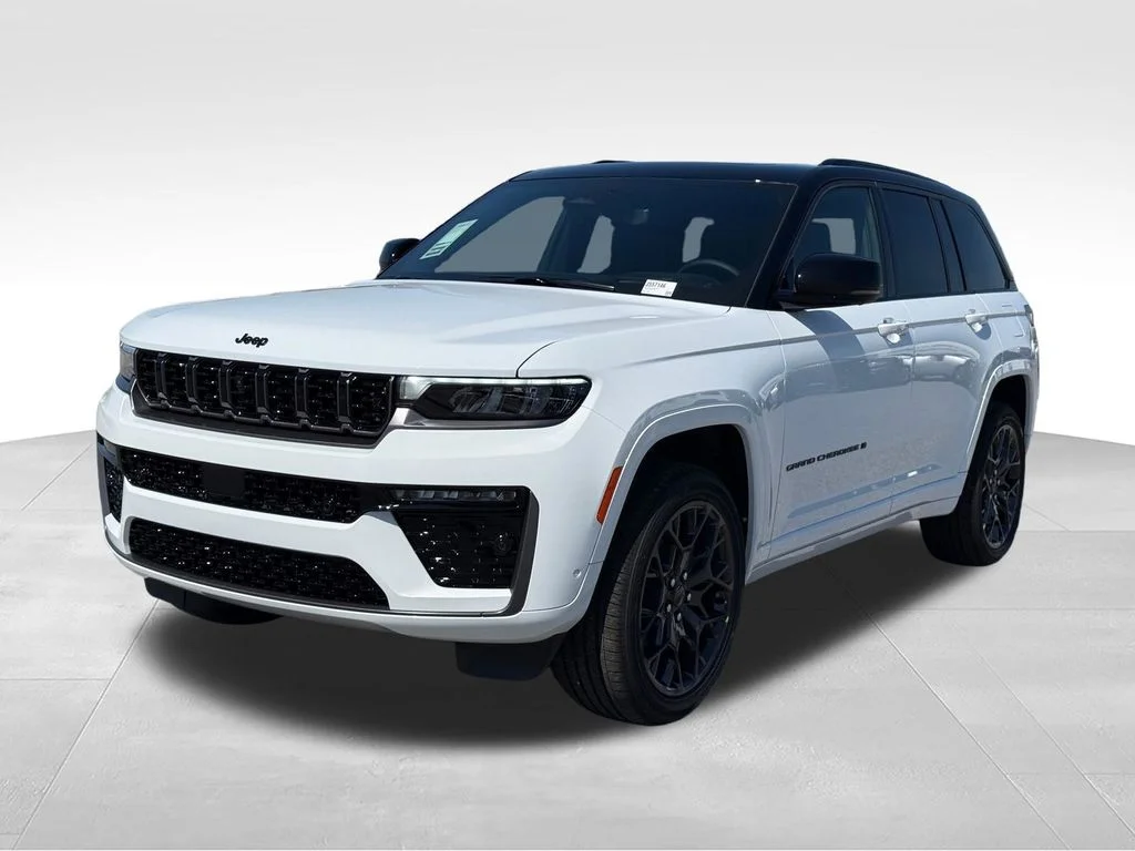 New 2026 Bright White Clear-Coat Exterior Paint Jeep Summit image 1