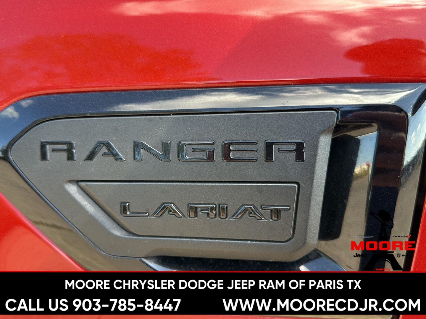 Used 2022 HOT PEPPER RED ME FORD TRUCK LARIAT image 11