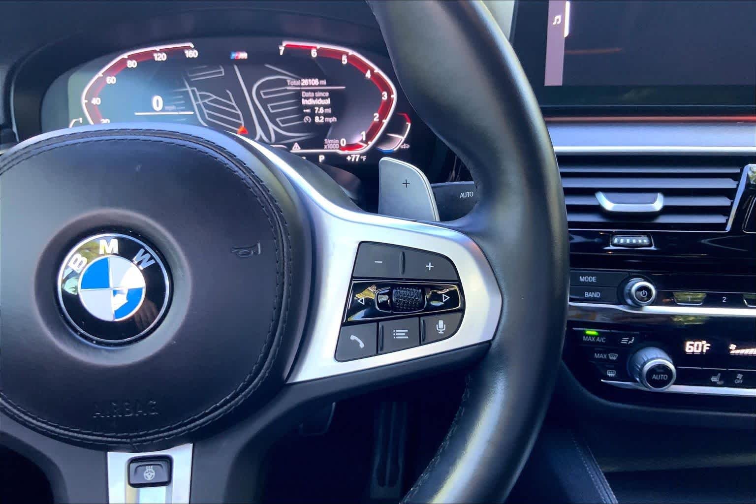 Used 2023 Carbon Black Metallic BMW 530i xDrive image 24