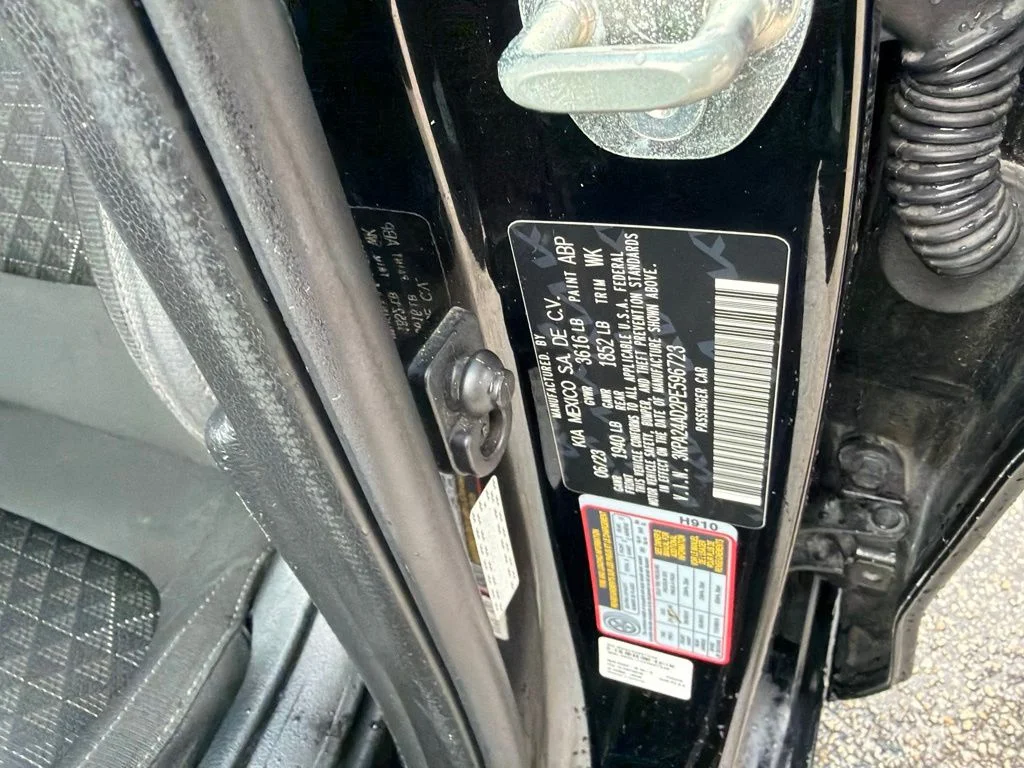 Used 2023 Aurora Black Kia S image 8