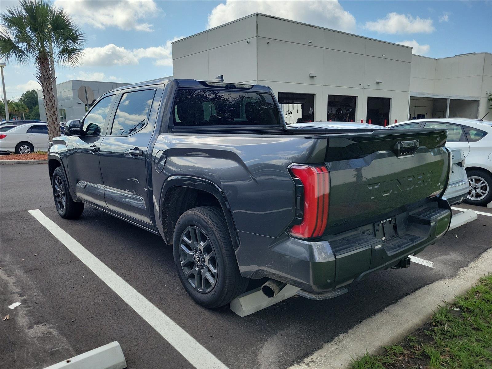 Used 2025 Magnetic Gray Metallic Toyota Platinum image 2