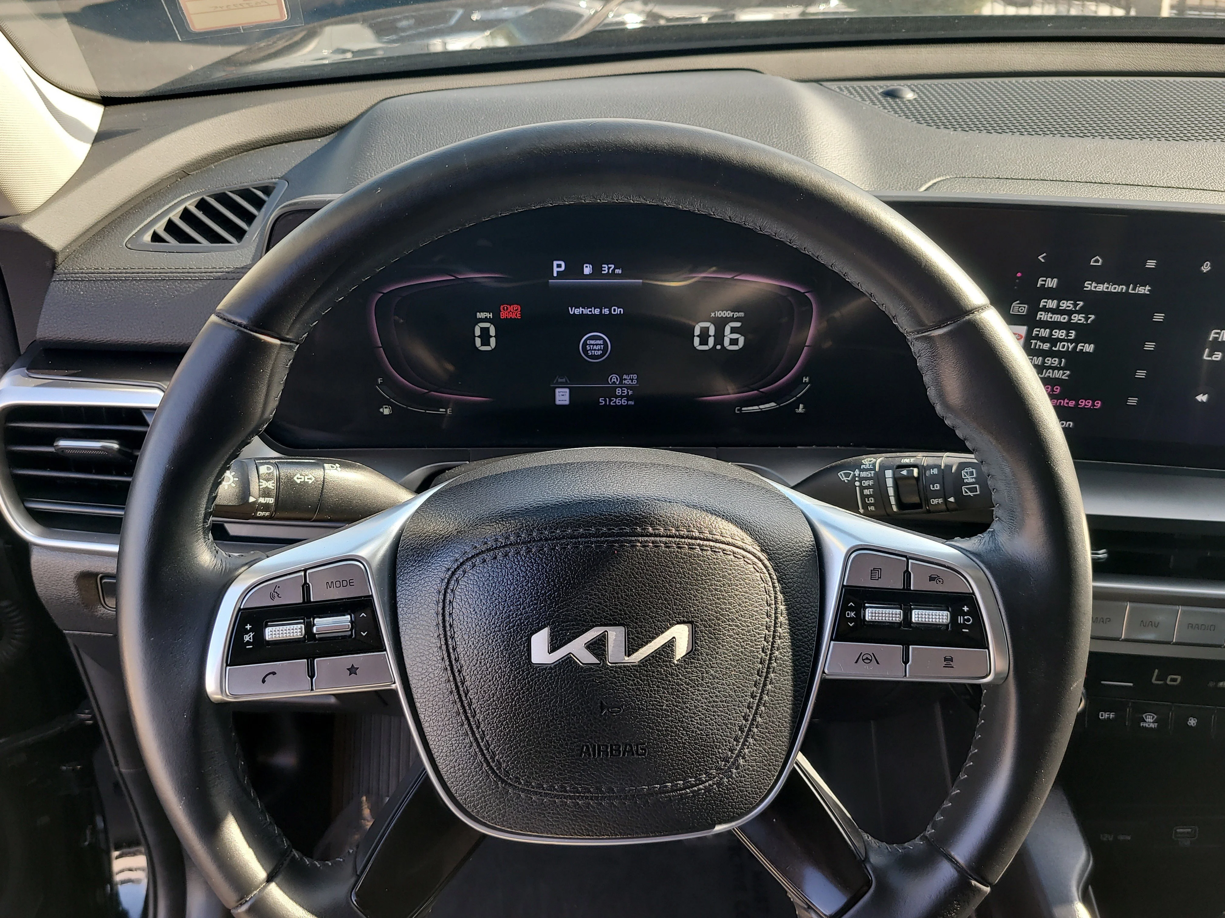 Used 2023 Ebony Black Kia LX image 27