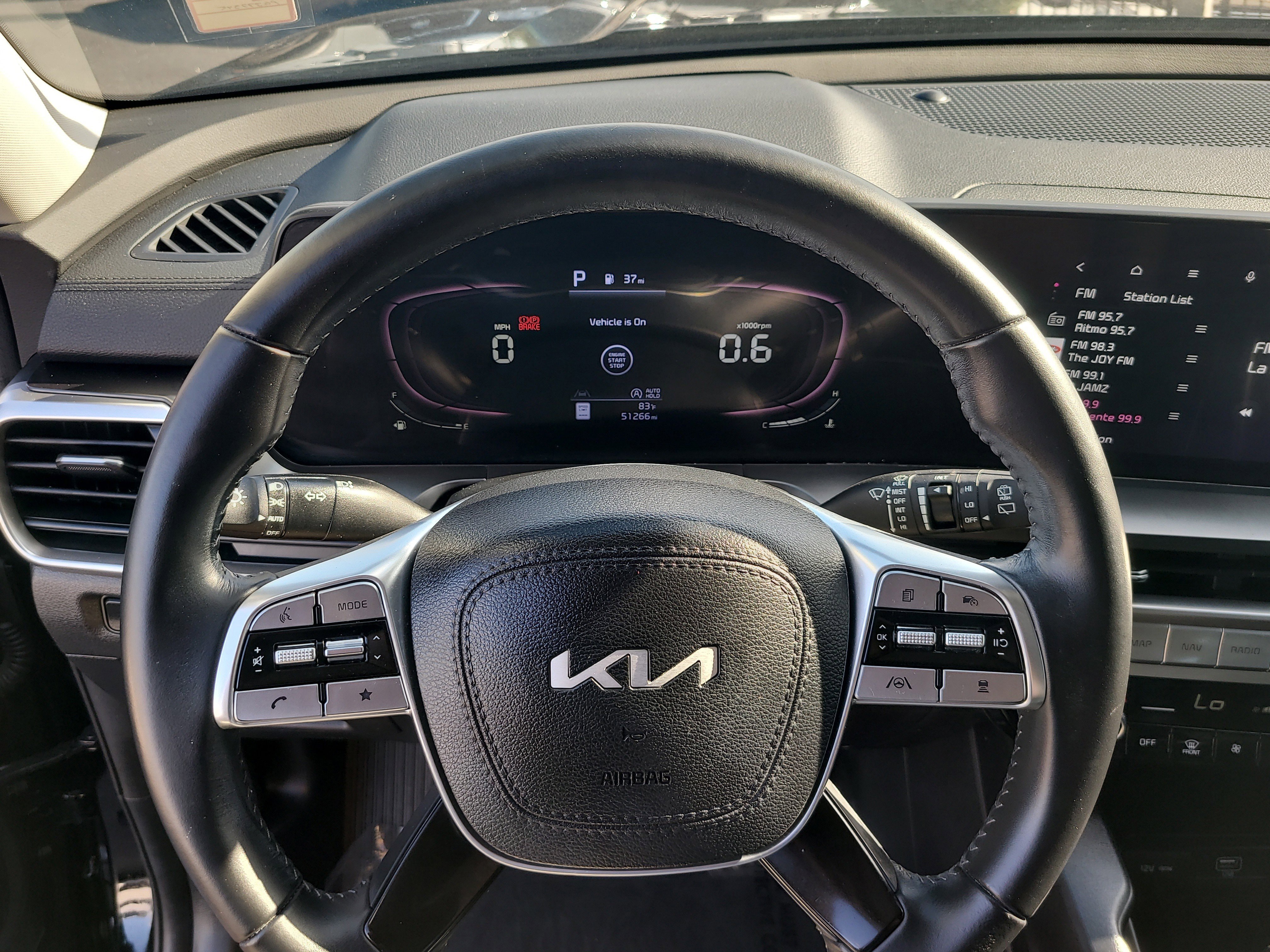 Used 2023 Ebony Black Kia LX image 27