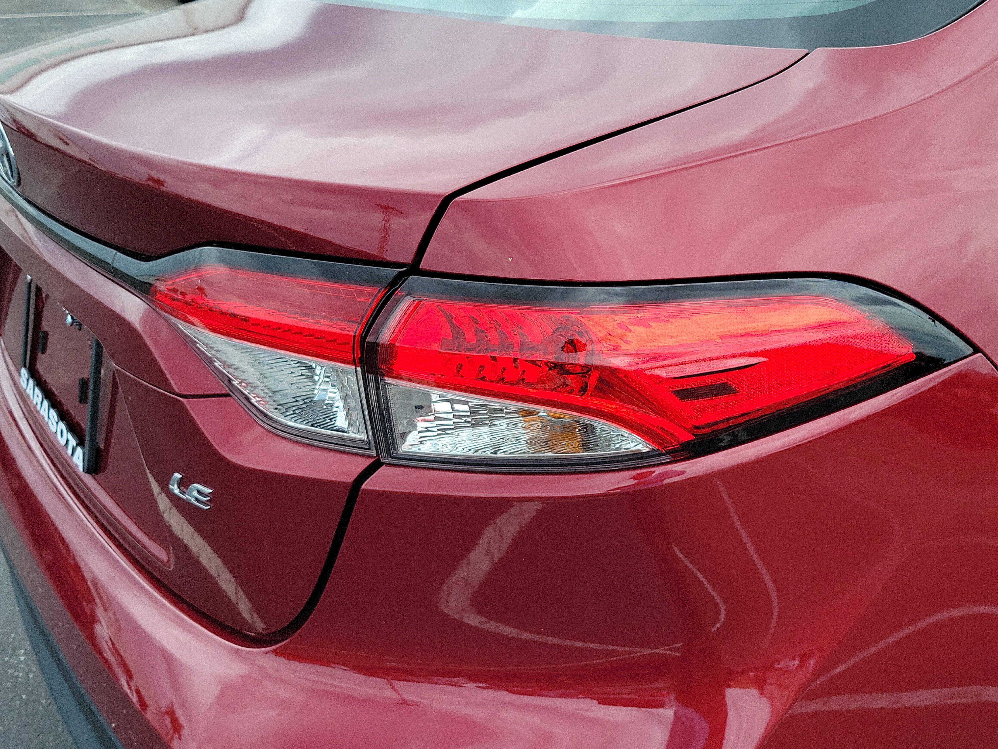 Used 2024 Ruby Flare Pearl Toyota LE image 10