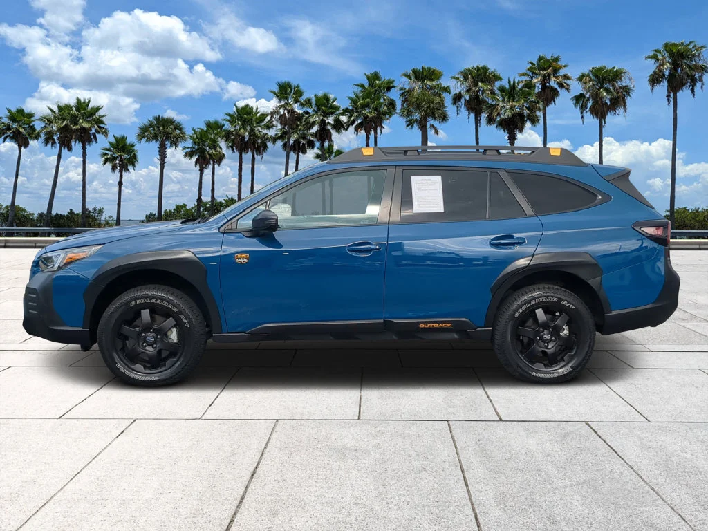 Used 2023 Blue Subaru Wilderness image 7