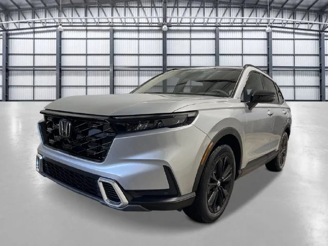 New 2027 Solar Silver Metallic Honda Sport Touring Hybrid AWD image 1