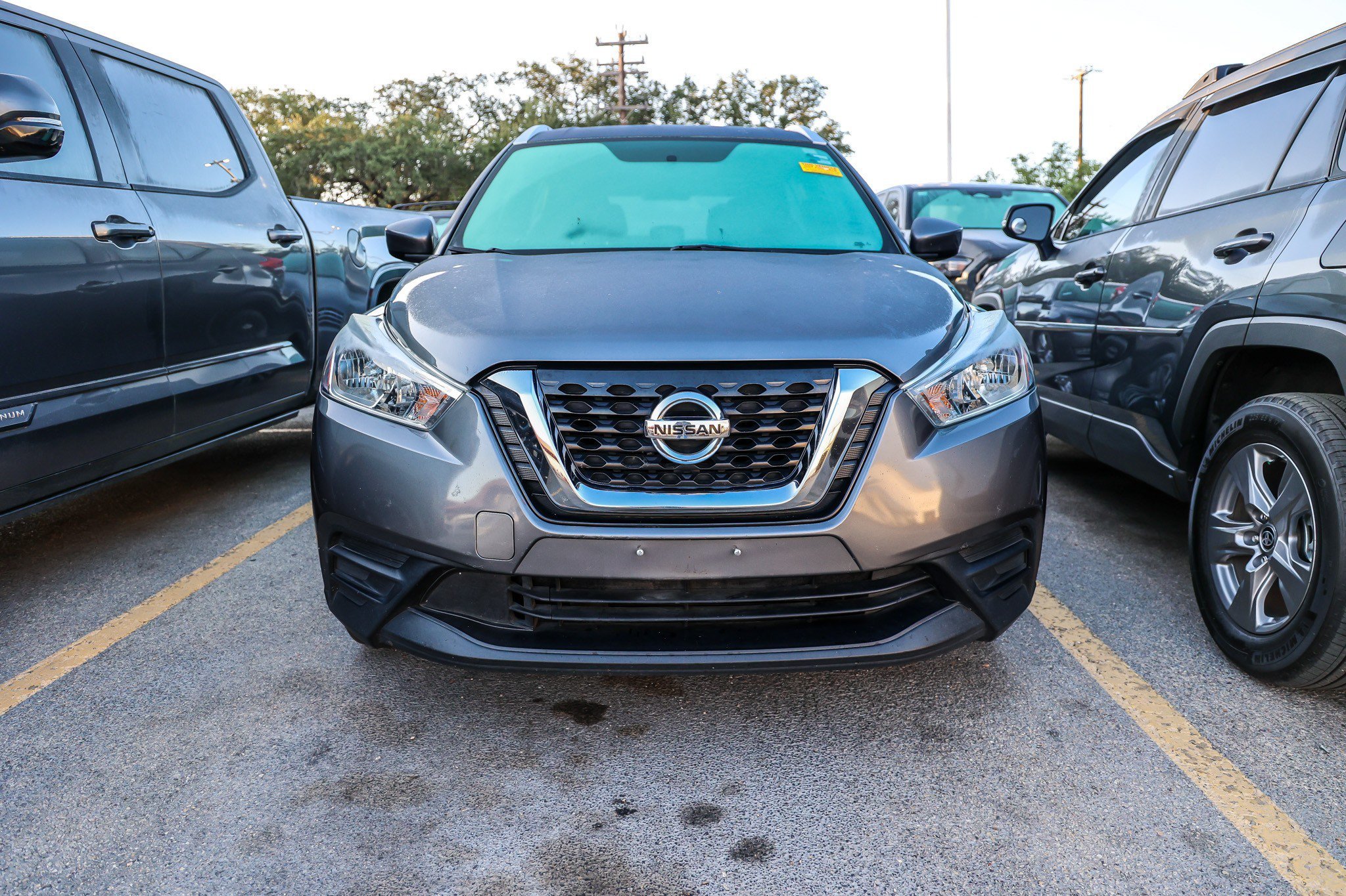 Used 2019 Gun Metallic Nissan SV image 3