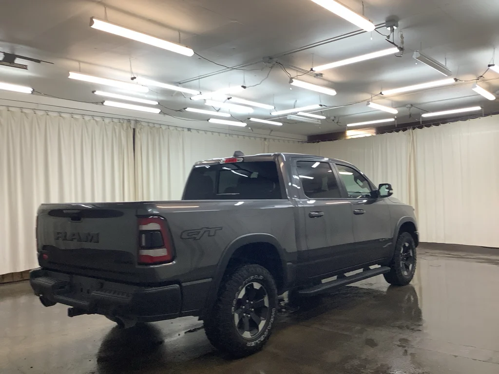 Used 2022 Granite Crystal Metallic Clearcoat Ram Rebel image 6