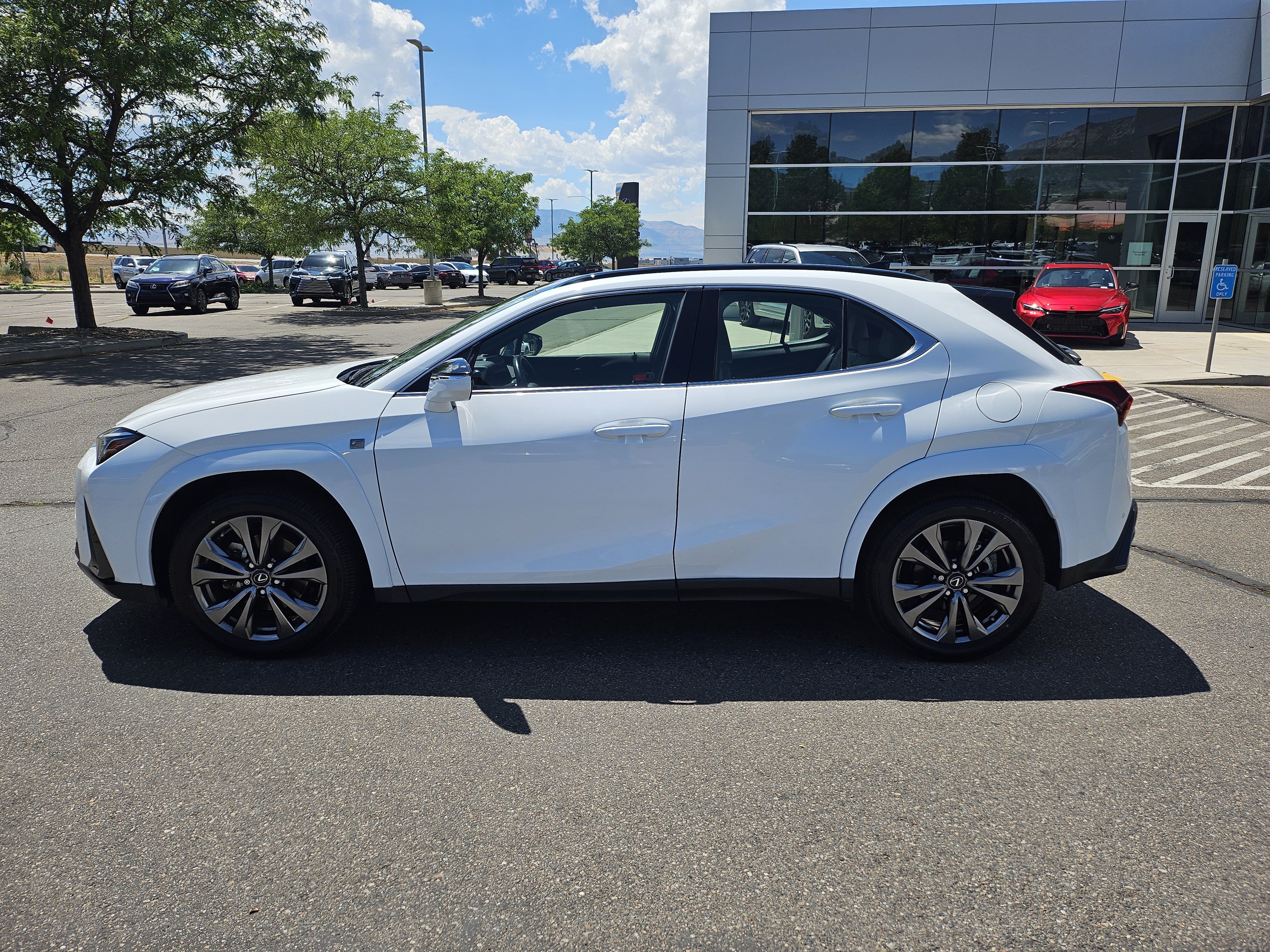 Certified Used 2024 ULTRA WHITE Lexus 250h F SPORT Design image 9