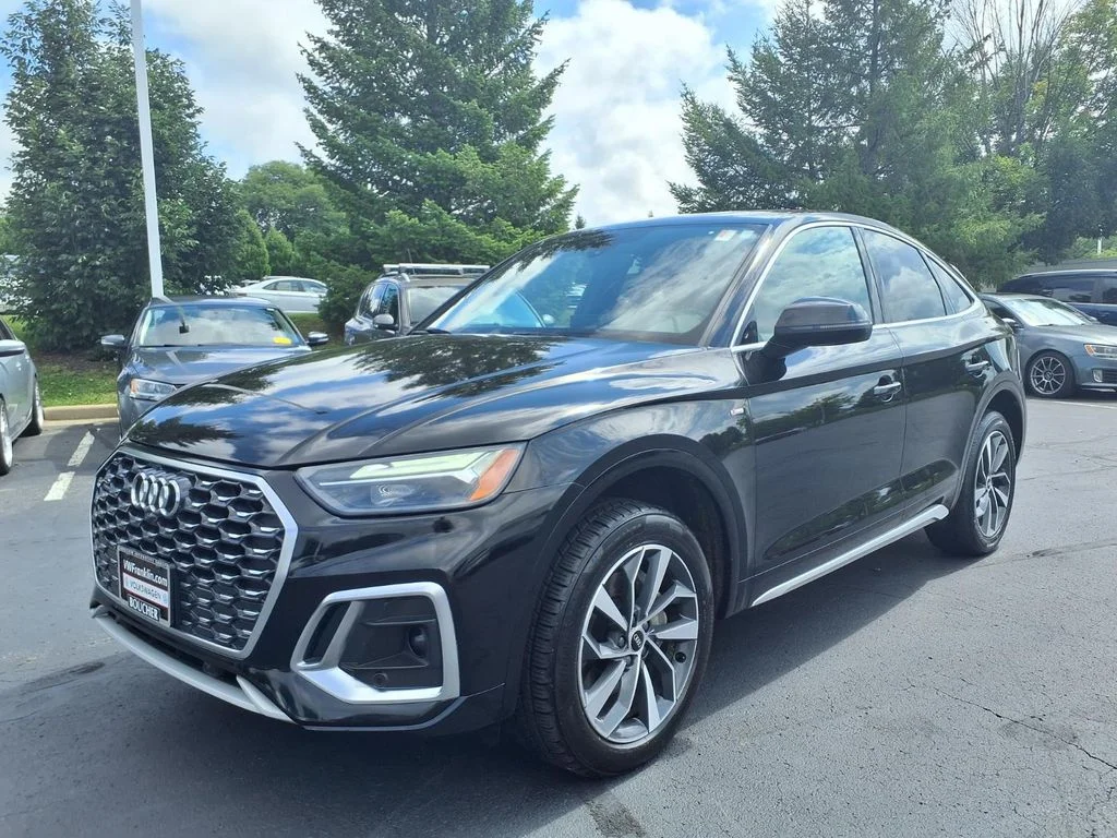 Used 2022 Black Audi 45 S line Premium image 4