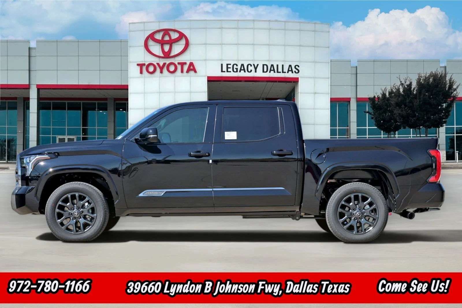 New 2026 Midnight Black Metallic Toyota Platinum image 7
