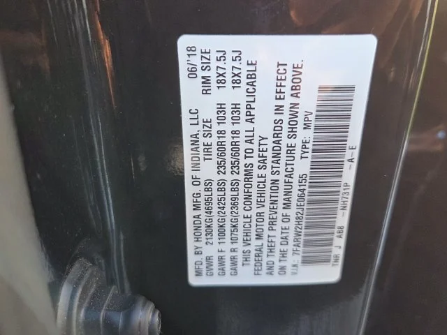 Used 2018  Honda EX-L image 6