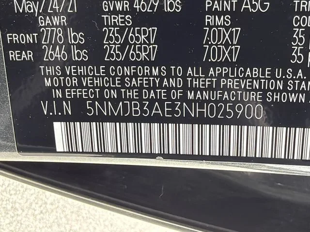 Used 2022 Gray Hyundai SEL image 32