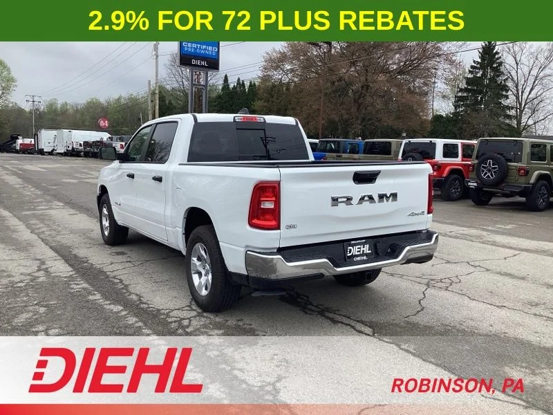 New 2026 Bright White Clear-Coat Exterior Paint RAM Tradesman image 5