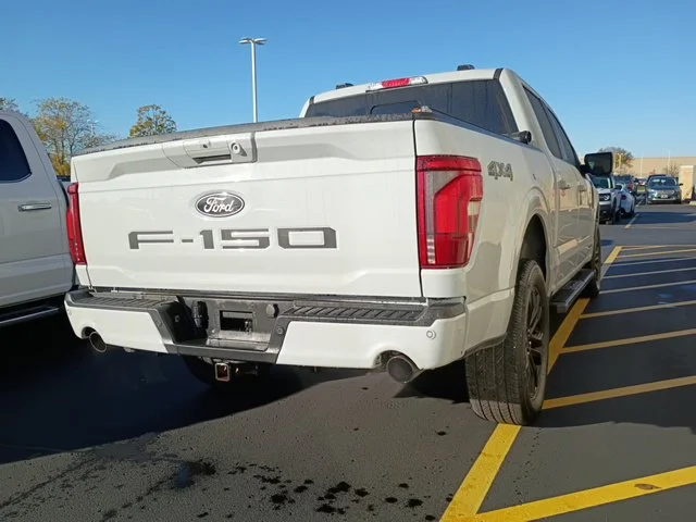 Used 2024 White Ford Lariat PowerBoost image 2