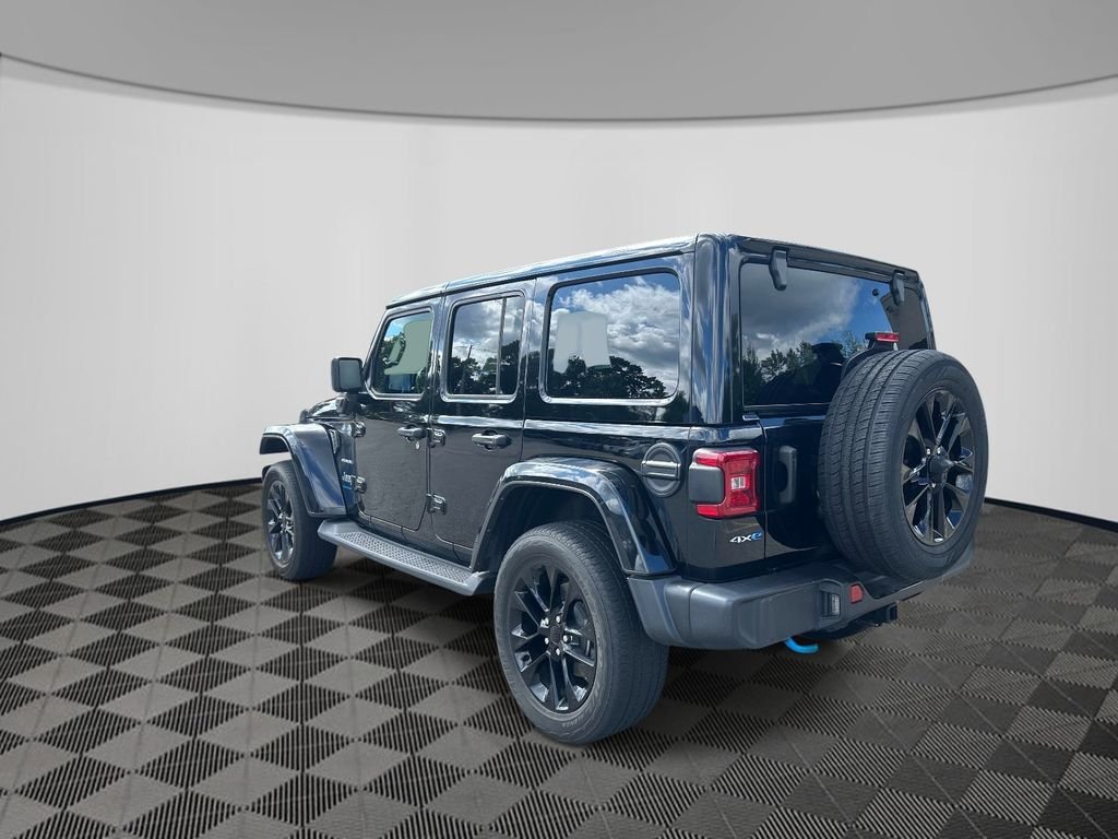 Used 2023 Black Jeep Sahara 4xe image 3