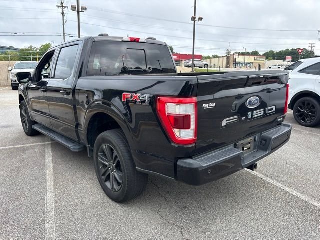 Used 2022 Agate Black Metallic Ford Lariat image 3