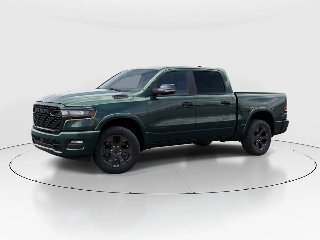 New 2026 Serrano-Green Metallic Exterior Paint RAM Big Horn/Lone Star image 2