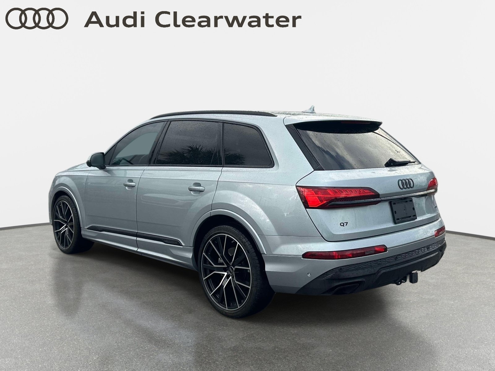 Certified Used 2025 Satellite Silver Metallic Audi Premium Plus image 2