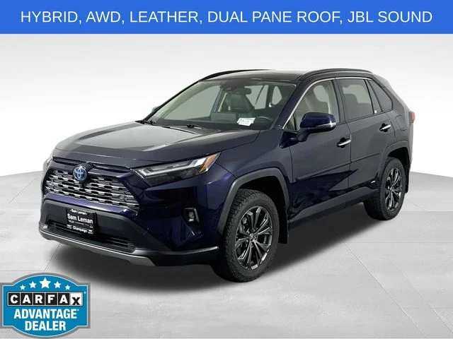 Used 2024 Blue Toyota Limited image 3