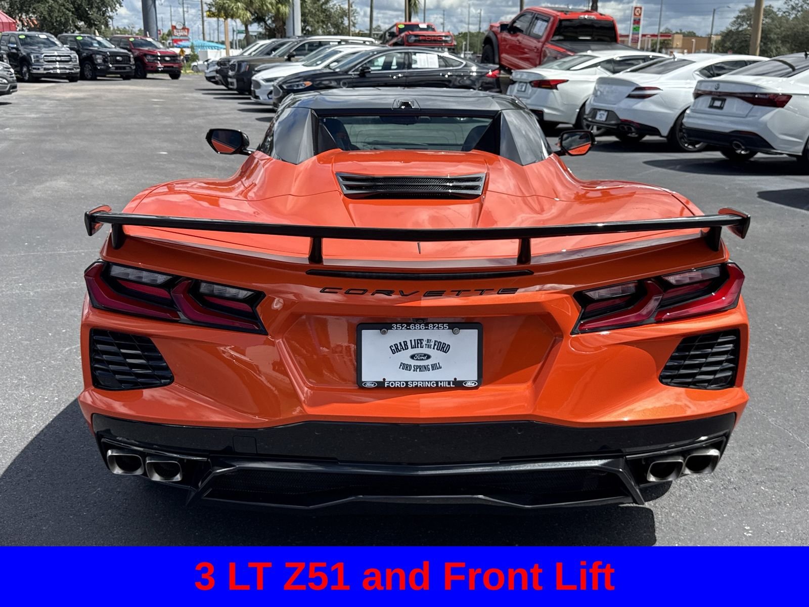 Used 2025 Sebring Orange Tintcoat Chevrolet Stingray image 6