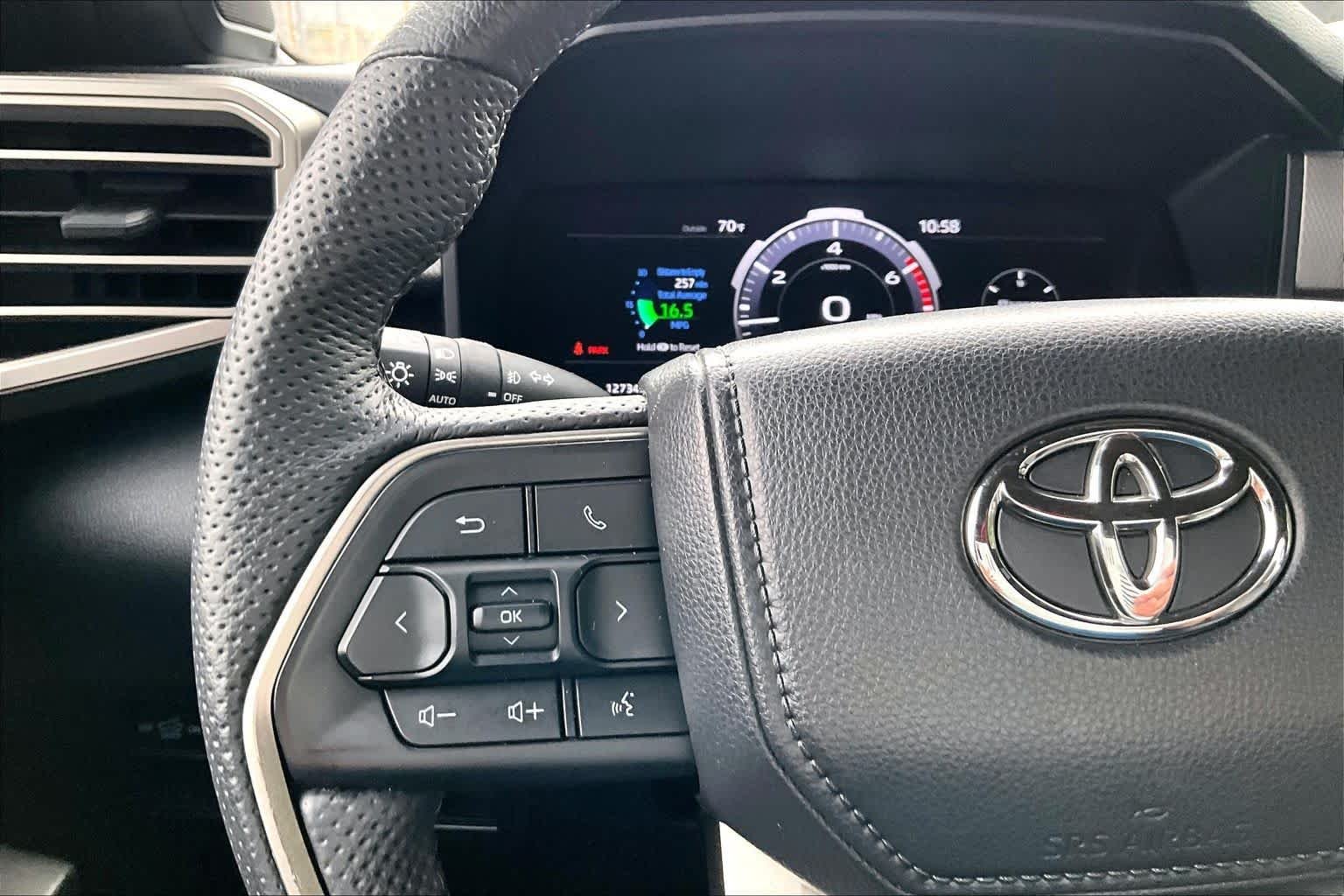 Certified Used 2025 Midnight Black Metallic Toyota Limited image 21