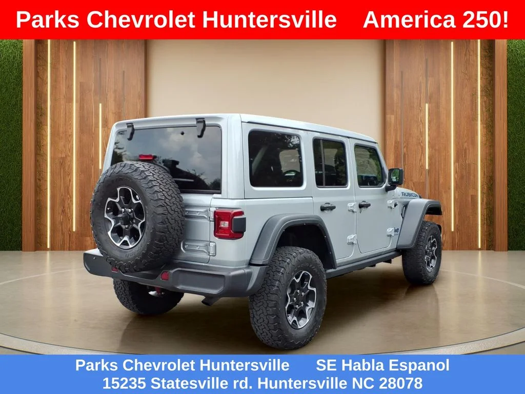 Used 2023 Silver Jeep Rubicon 20th Anniversary Edition 4xe image 33