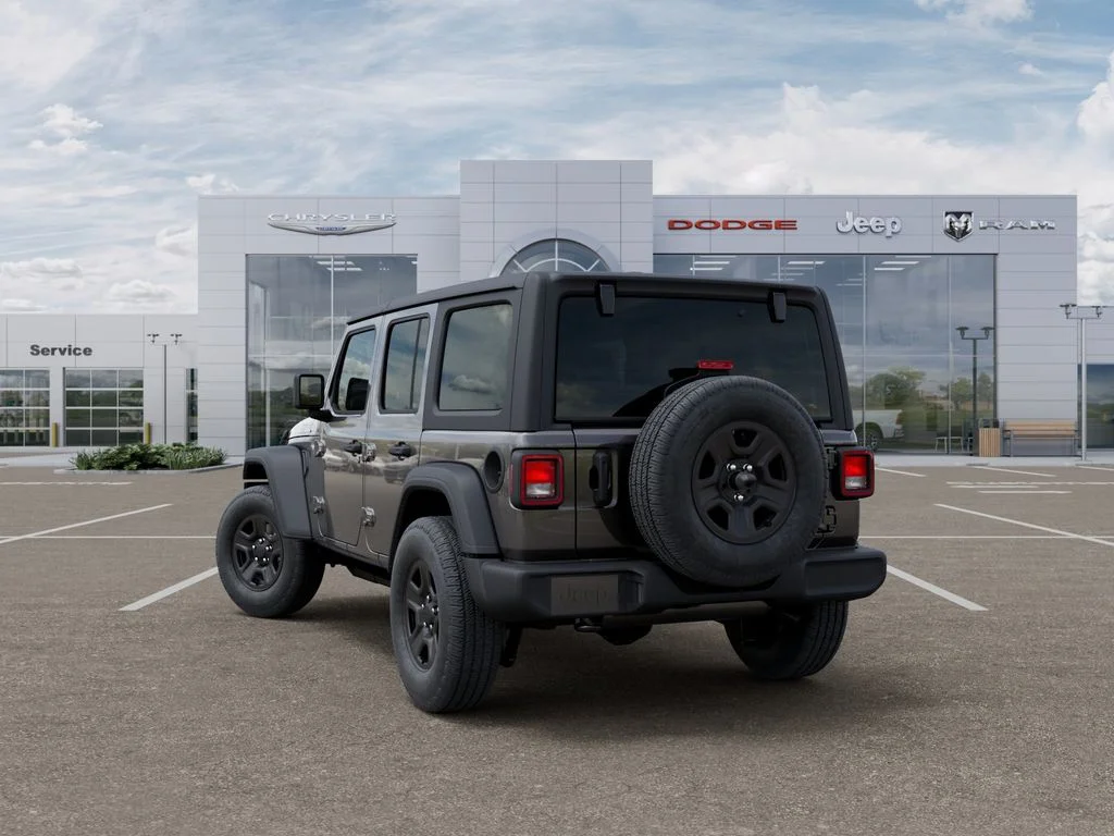 New 2026 Granite Crystal Metallic Clearcoat Jeep Sport image 3
