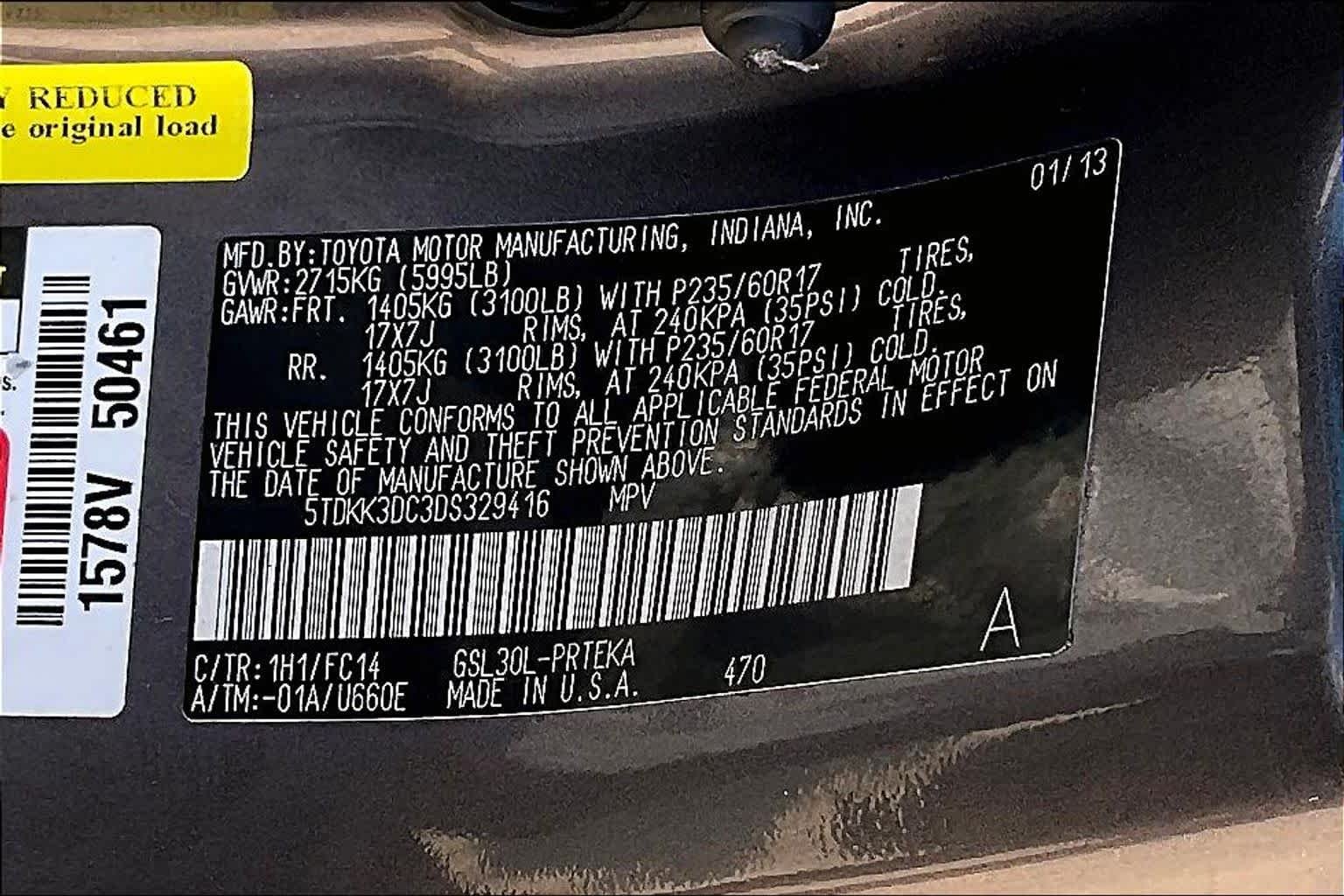 Used 2013 Predawn Gray Mica Toyota LE image 37