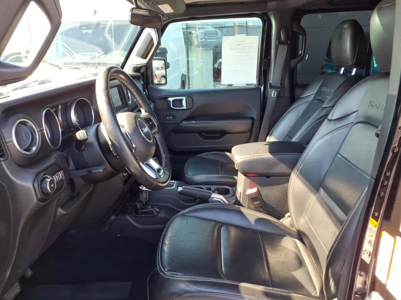 Used 2018 Black Clearcoat Jeep Sahara image 23