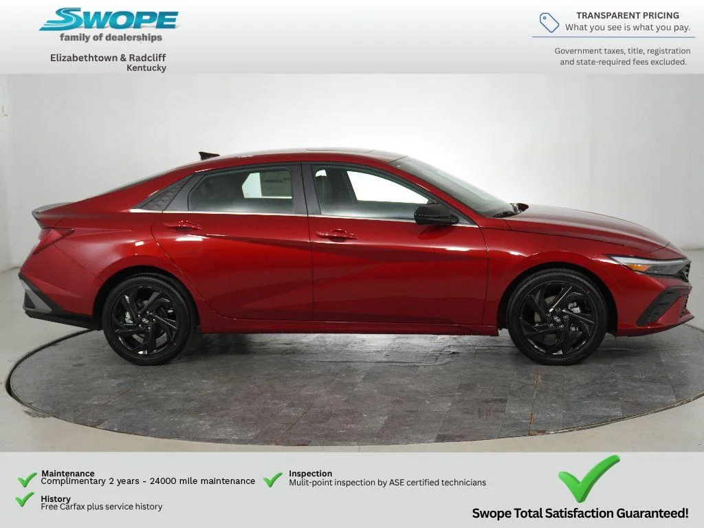 New 2026 Ultimate Red Hyundai SEL Sport Premium image 2