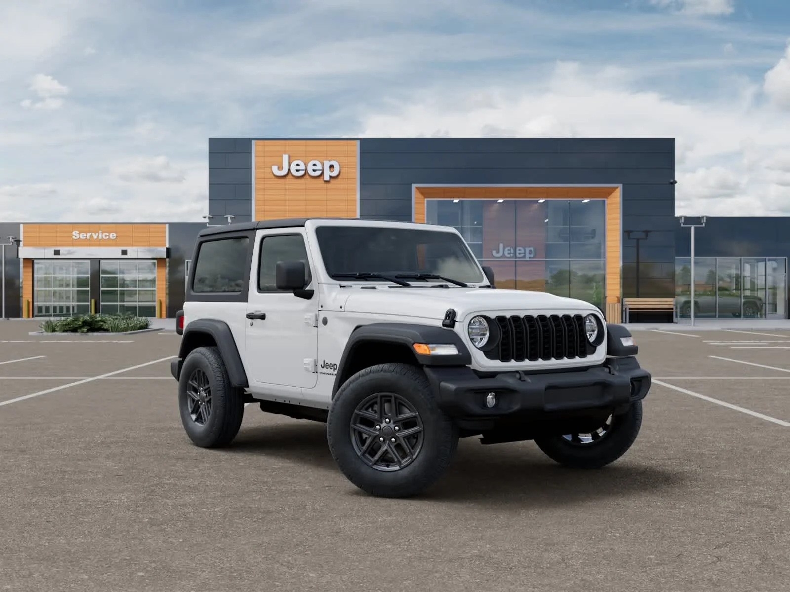 New 2026 Bright White Clearcoat Jeep Sport S image 5