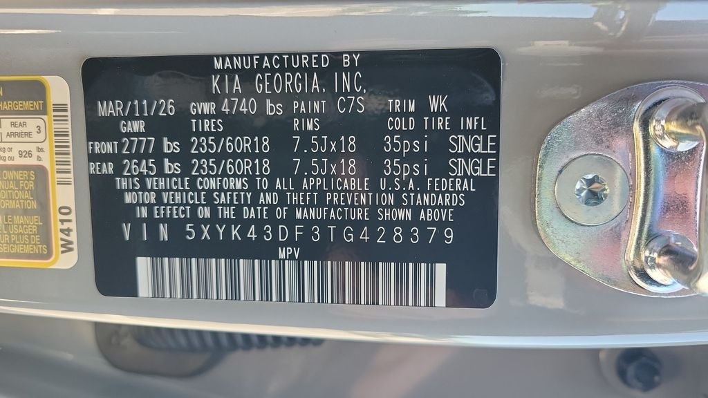 New 2026 Wolf Gray Kia SX image 34
