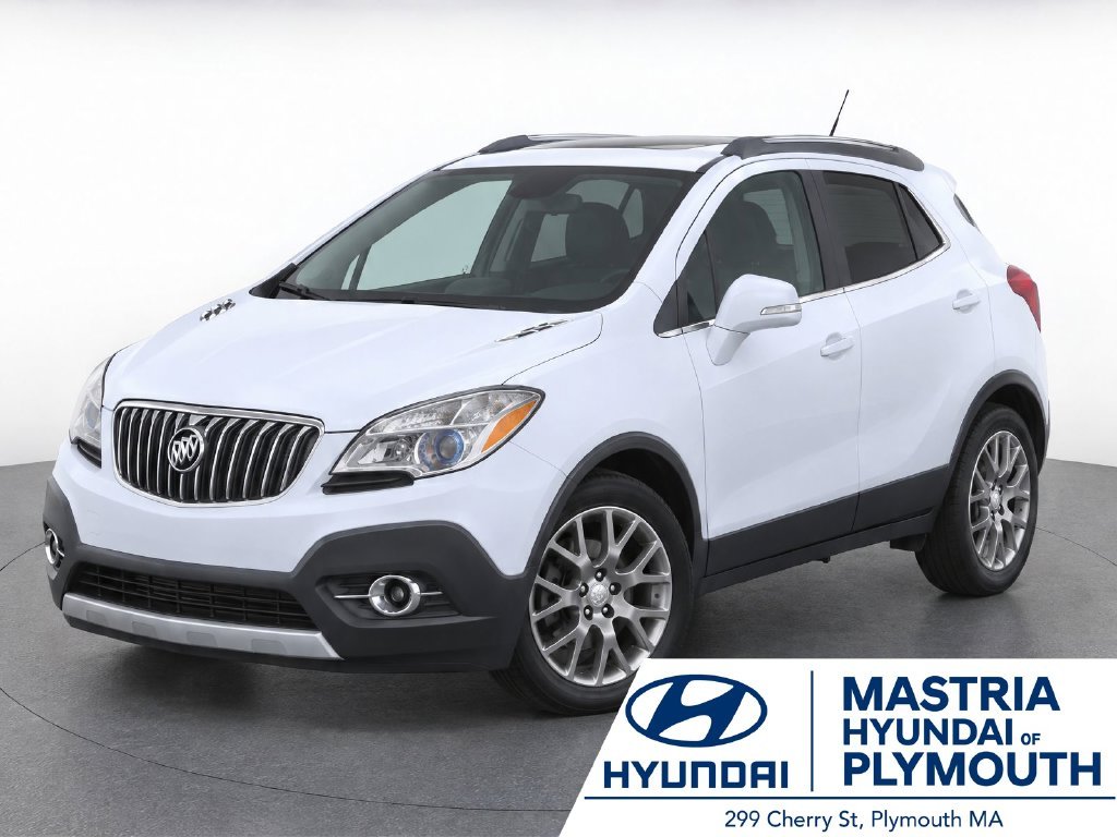 Used 2016 White Buick Sport Touring image 1