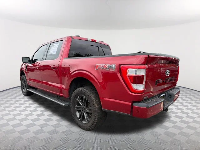 Used 2021 Red Ford LARIAT image 7