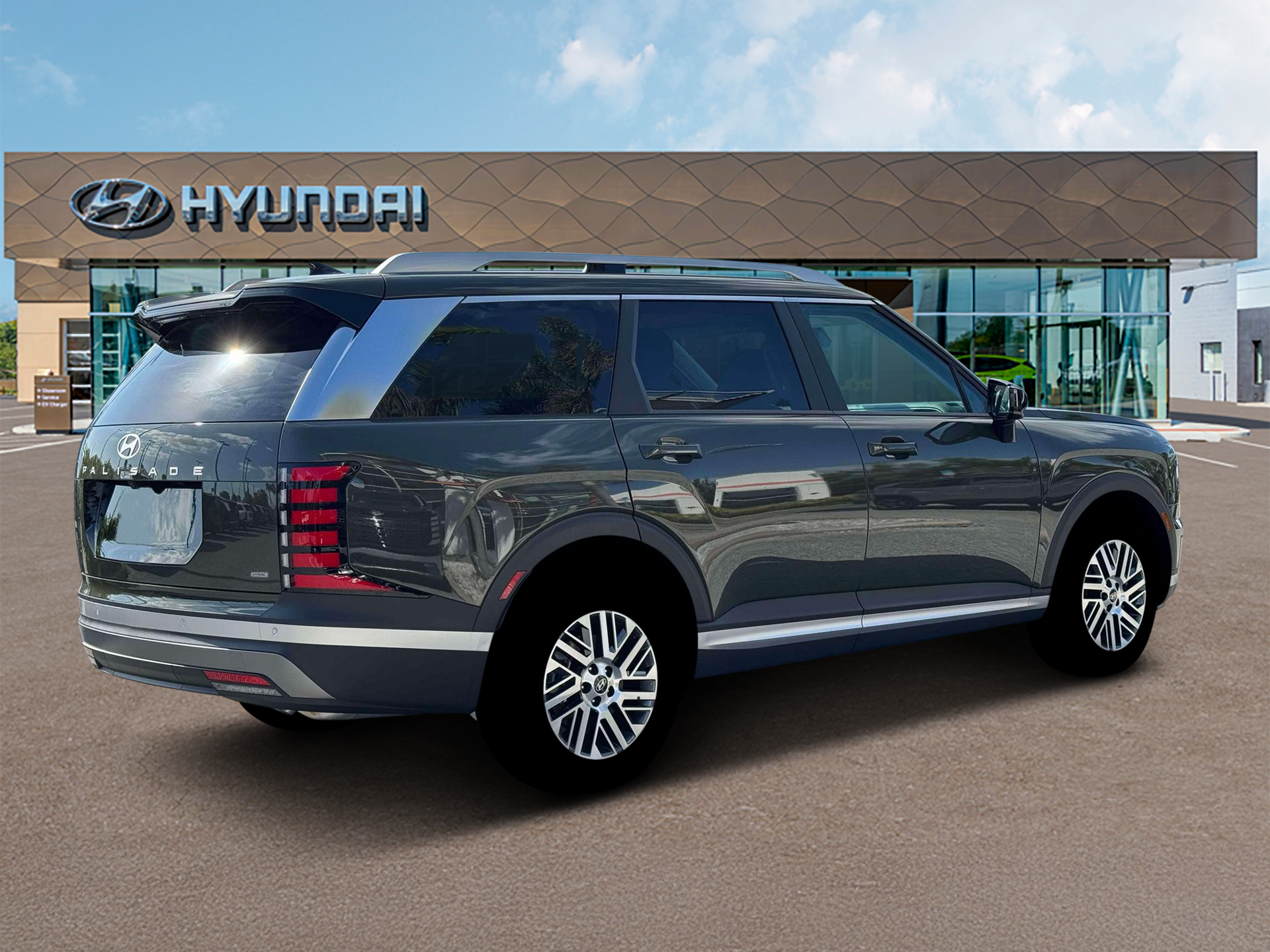 New 2026 Titan Green Hyundai SEL AWD image 6