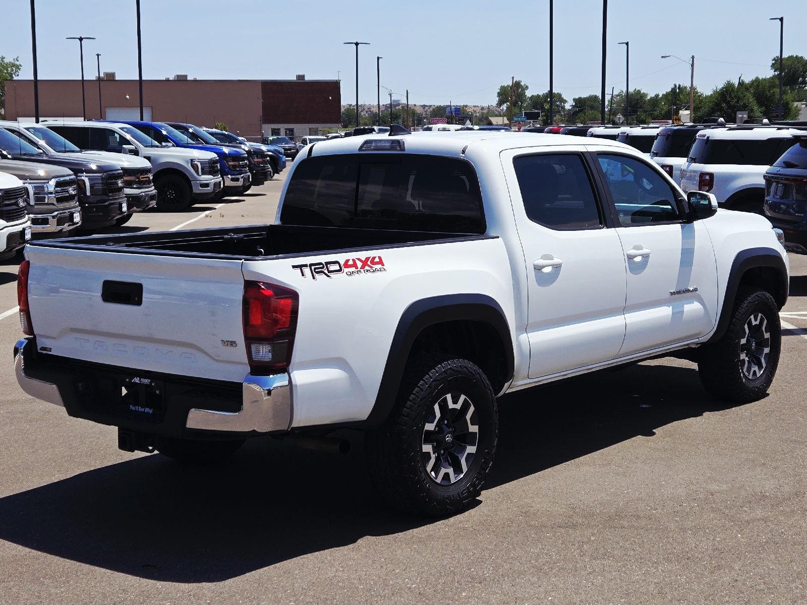 Used 2019 Super White Toyota TRD Off Road image 4