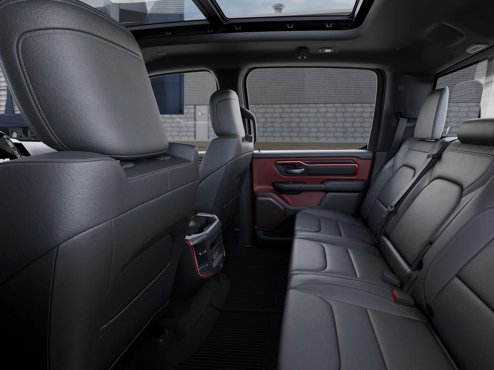 New 2026 Molten Red Pearl-Coat Exterior Paint RAM Rebel image 49