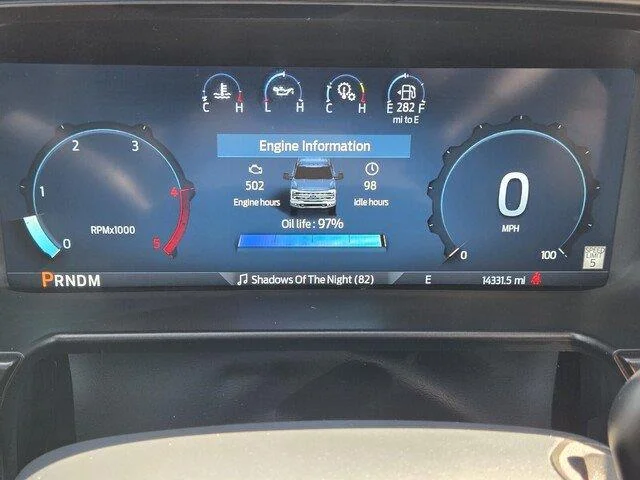 Used 2024 Antimatter Blue Metallic Ford LARIAT image 18