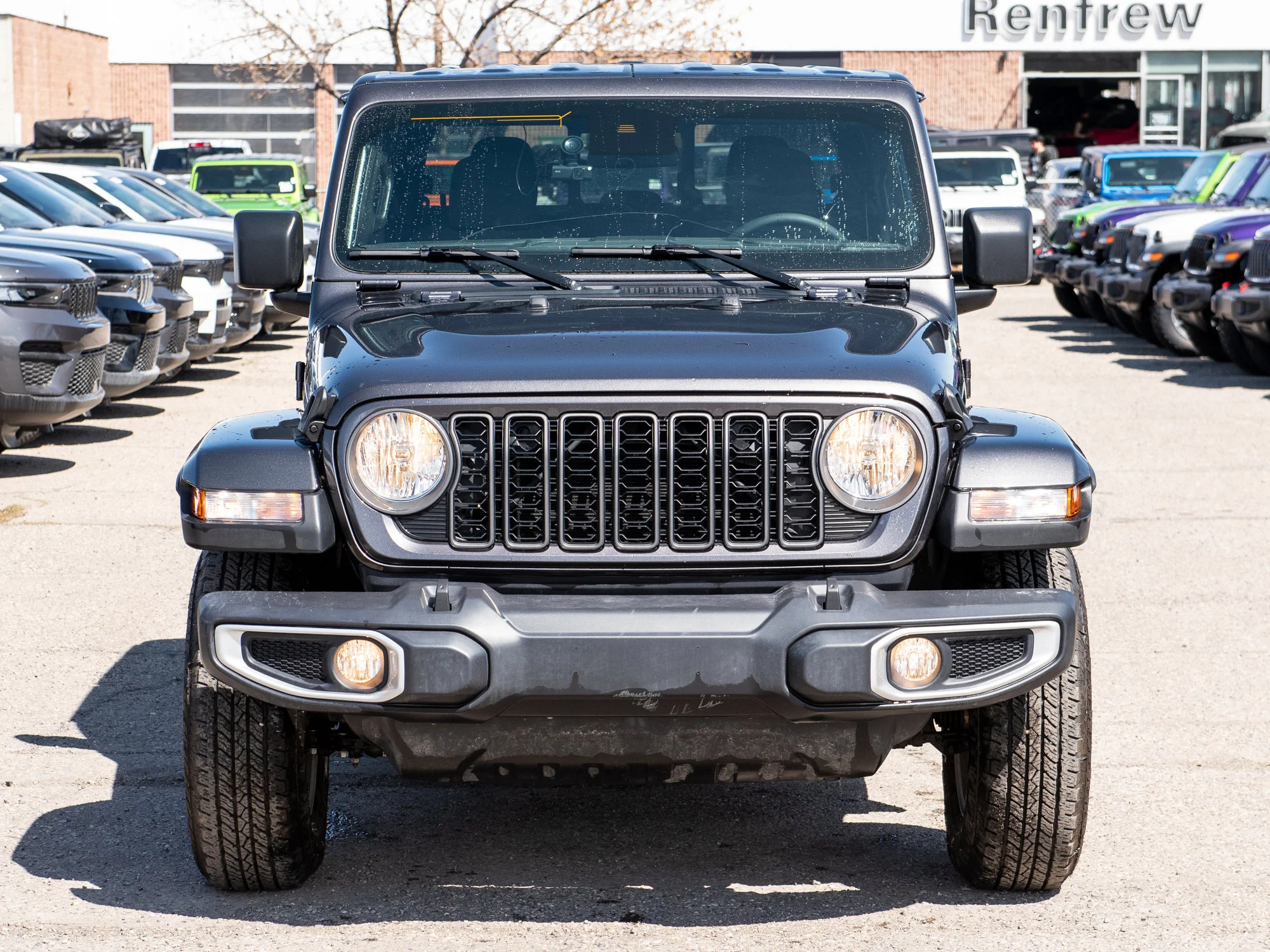 Used 2025 Grey Jeep Sport S* 4x4 image 8