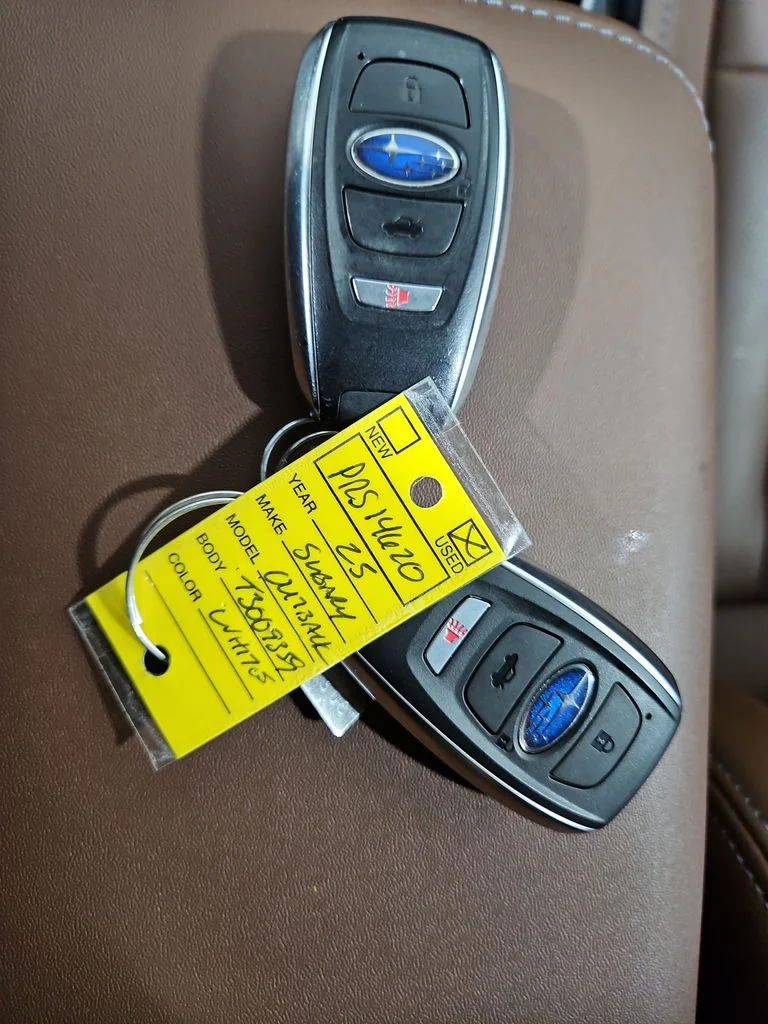 Certified Used 2025 White Subaru Touring image 31