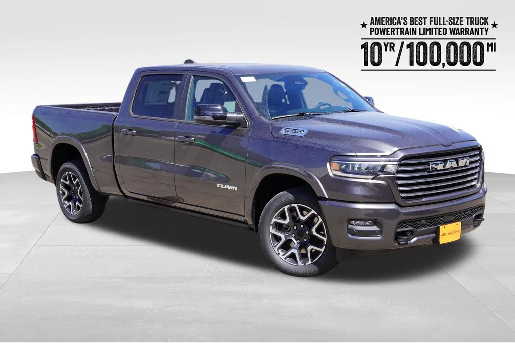 New 2026 Granite Crystal Metallic Clear-Coat Exterior Paint RAM Laramie image 1