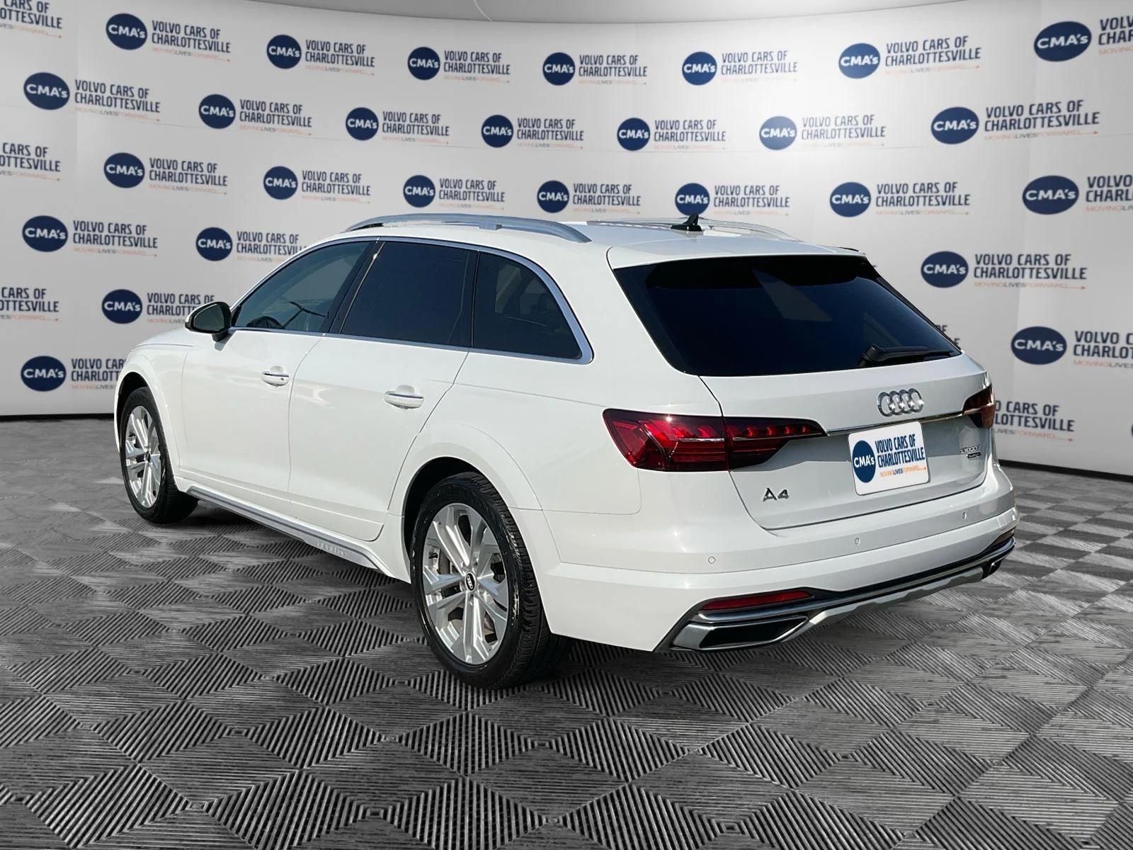 Used 2021 Glacier White Metallic Audi Premium Plus image 3