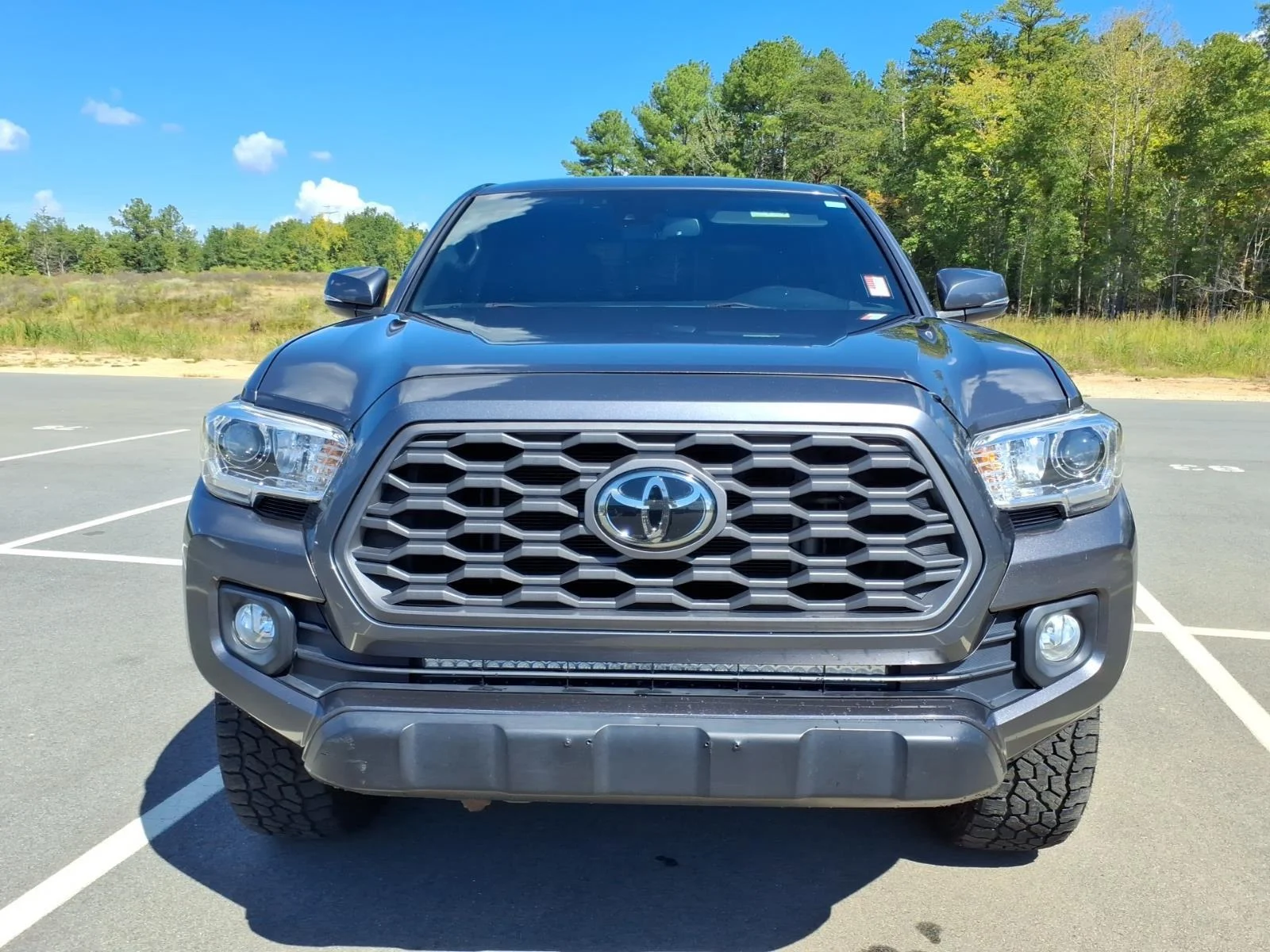 Used 2021 Magnetic Gray Metallic Toyota TRD Off Road image 13