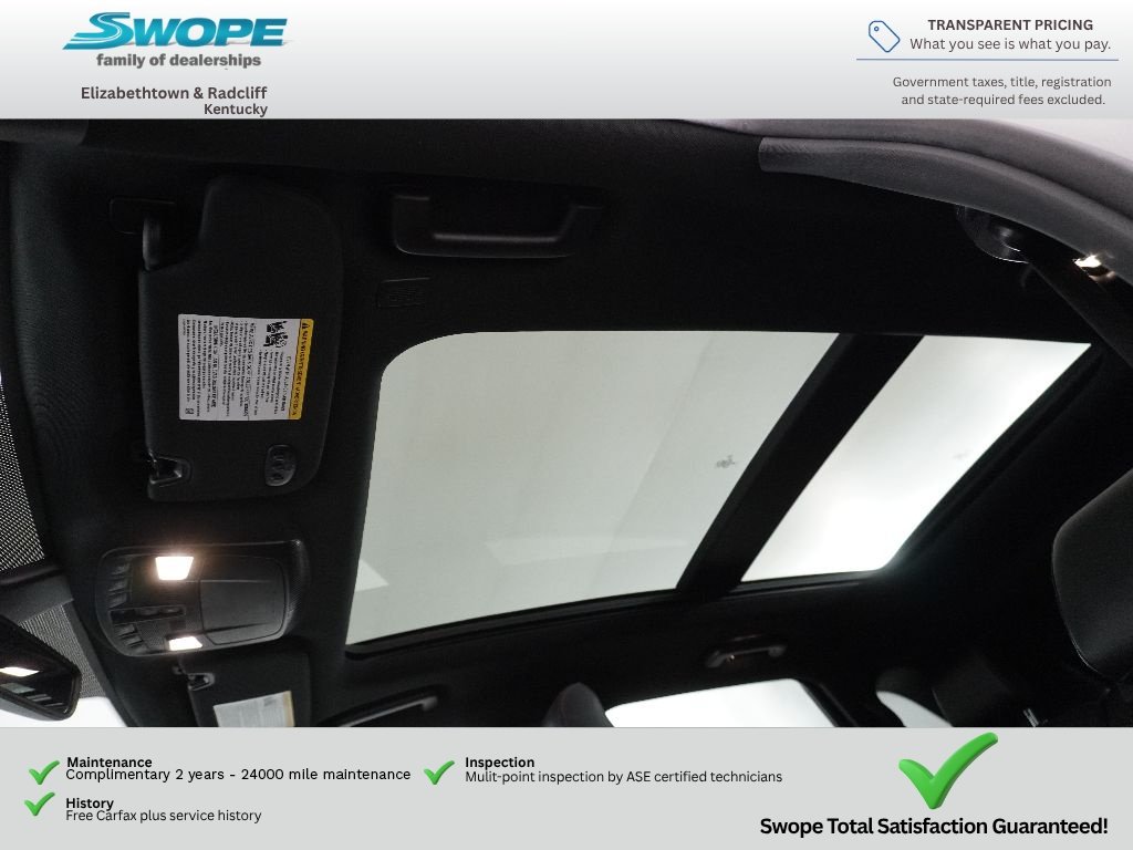 Used 2024 Star White Metallic Tri-Coat Ford ST-Line image 26