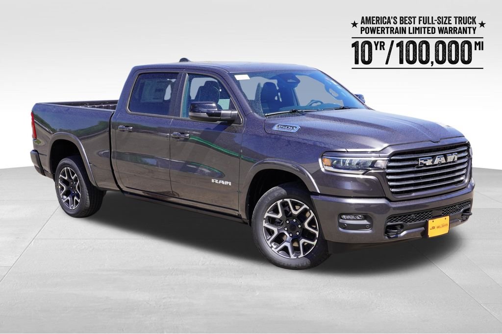 New 2026 Granite Crystal Metallic Clear-Coat Exterior Paint RAM Laramie image 1